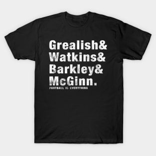 Football Is Everything - Grealish & Watkins & Barkley McGinn T-Shirt